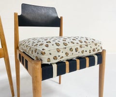 Egon Eiermann SE 120 Chair with Custom Cushions in Chelsea Textiles, ONE CHAIR