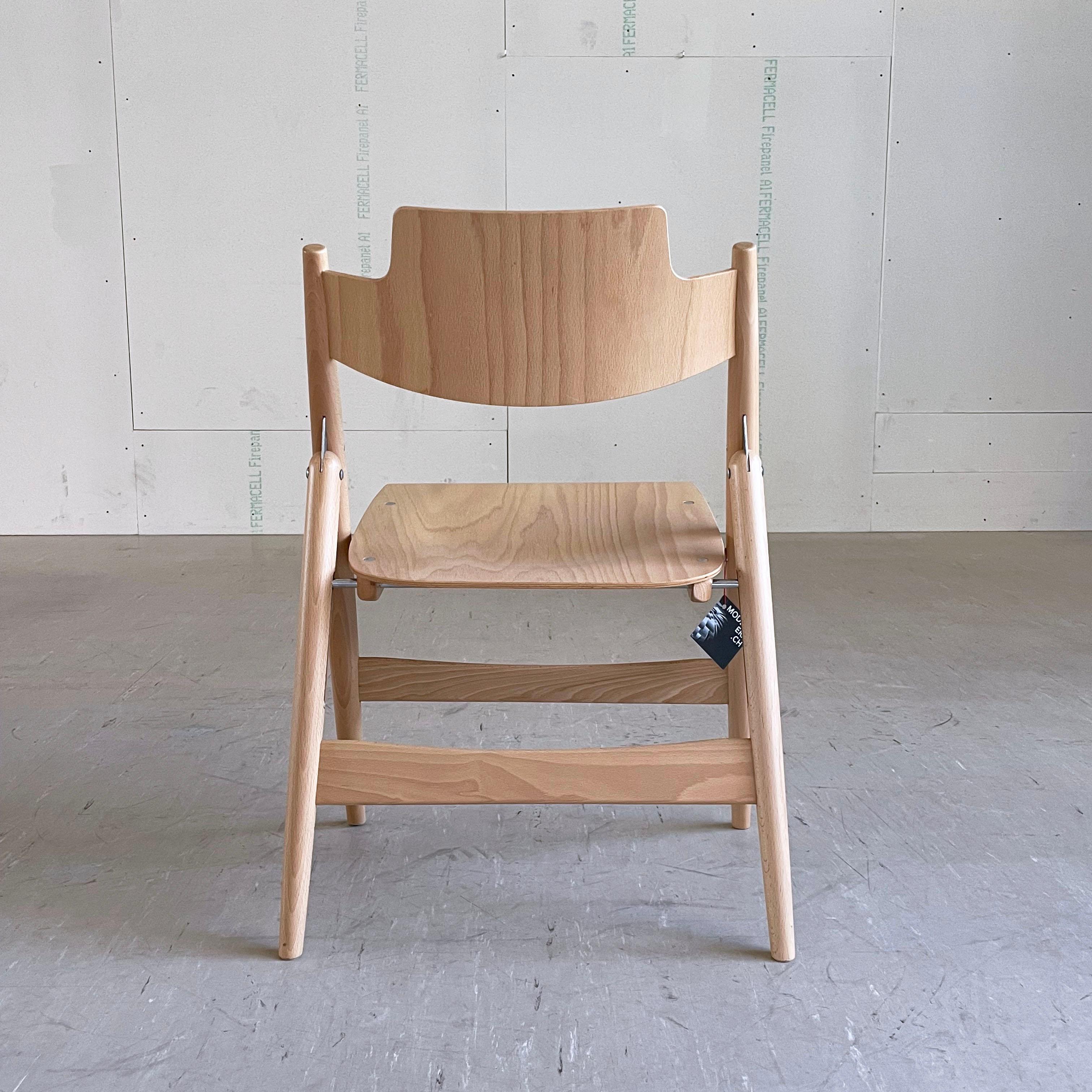 Chaise pliante Egon Eiermann SE18 produite par Wilde + Spieth en vente 2