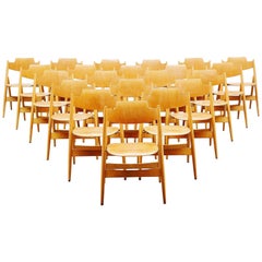 Egon Eiermann SE18 Folding Chairs Wilde & Spieth, 1952