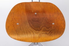 Egon Eiermann Swivel Chair for Wilde & Spieth, Bauhaus Desk Chair 1950s, German