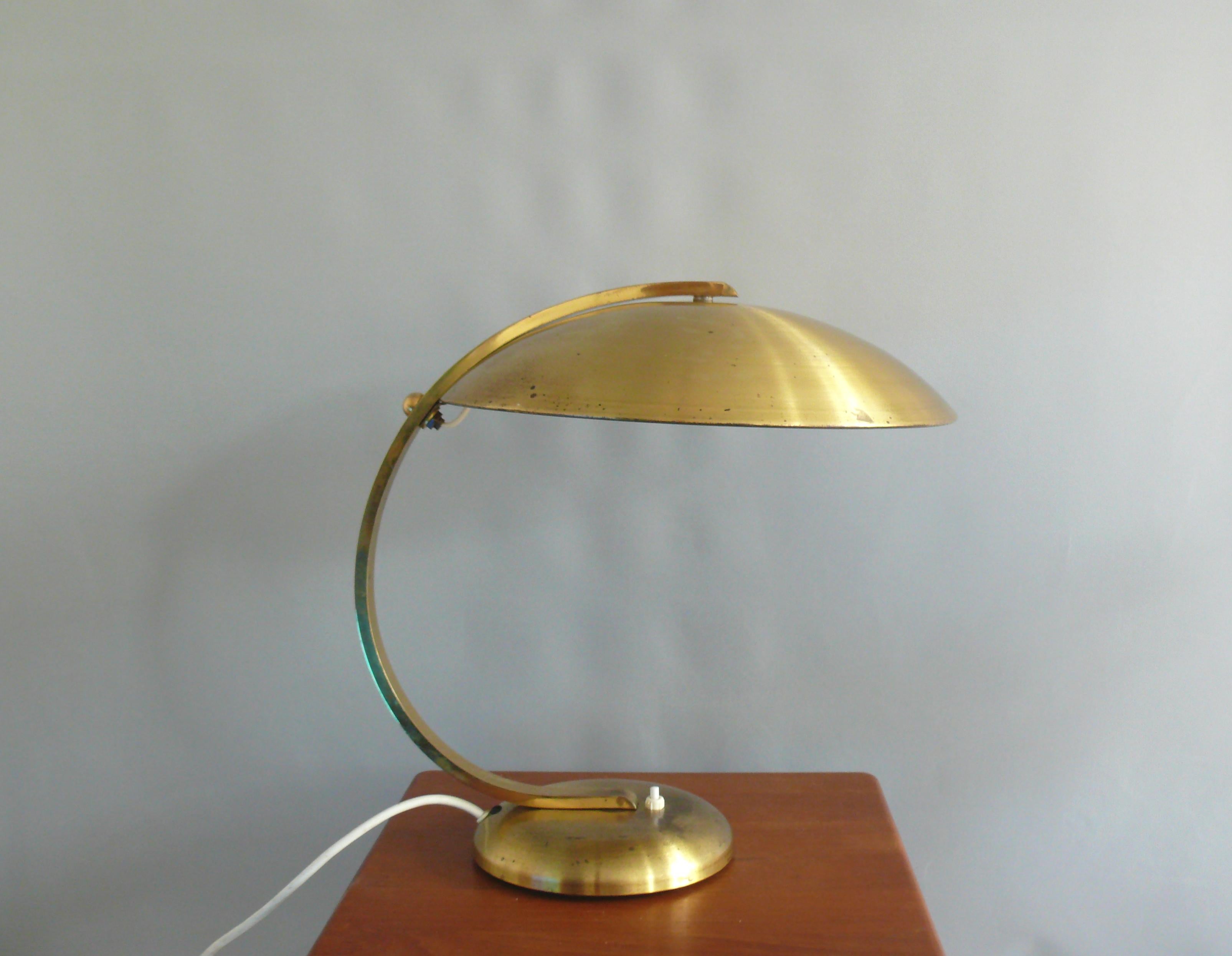 Egon Hillebrand Lámpara de sobremesa - Lámpara de escritorio Bauhaus - 'Gleibo', Alemania, años 30 Alemán en venta