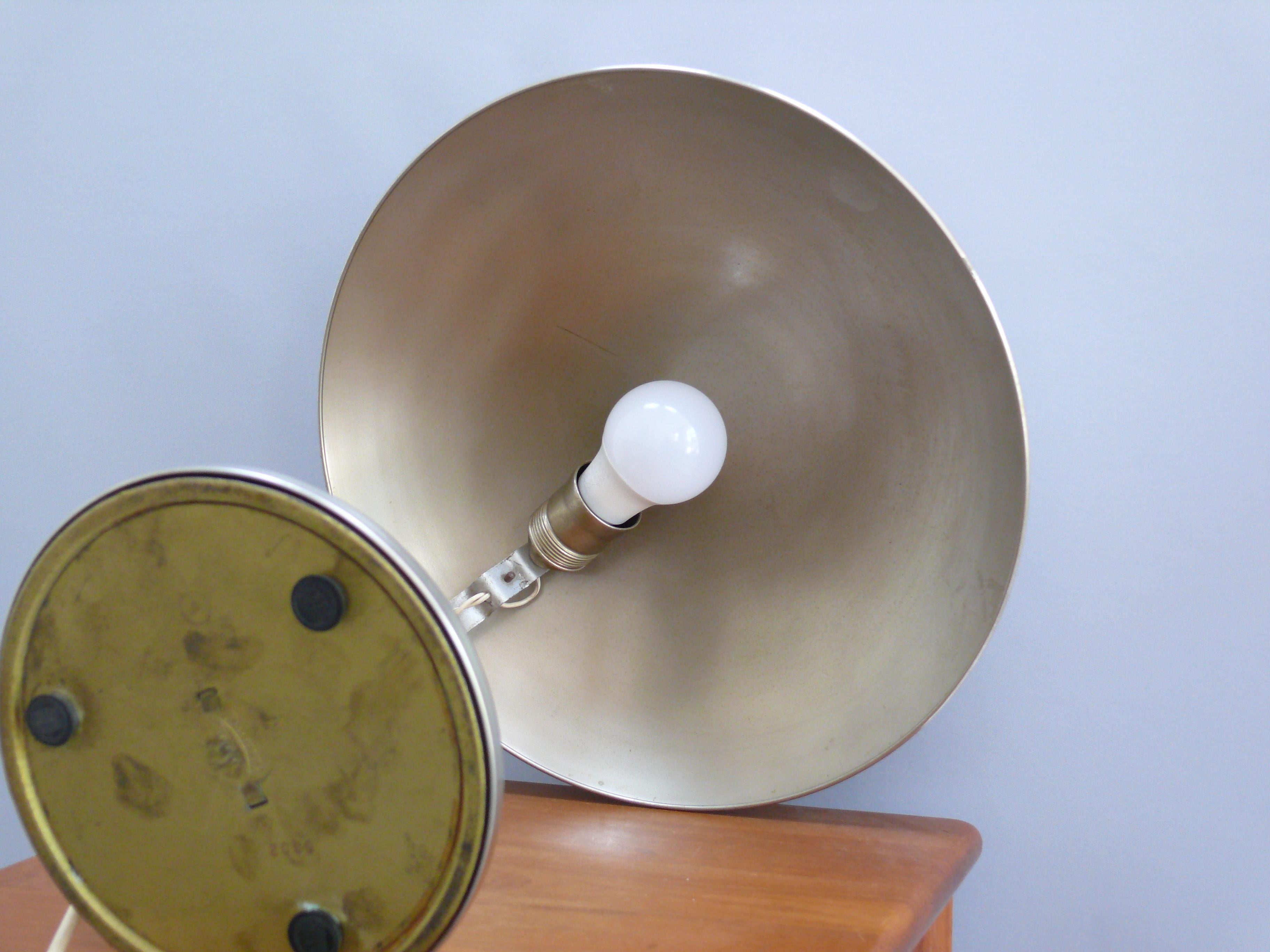 Egon Hillebrand Table Lamp - Bauhaus Desk Lamp - 'Gleibo', Germany, 1940s 10