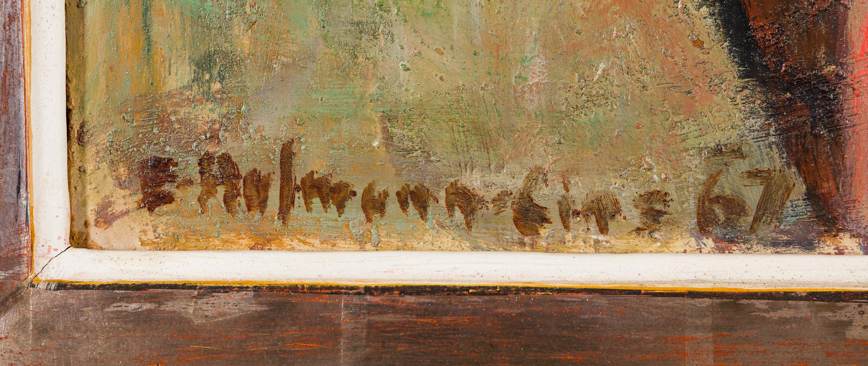 Lalibela - Painting by Egon Hofmann