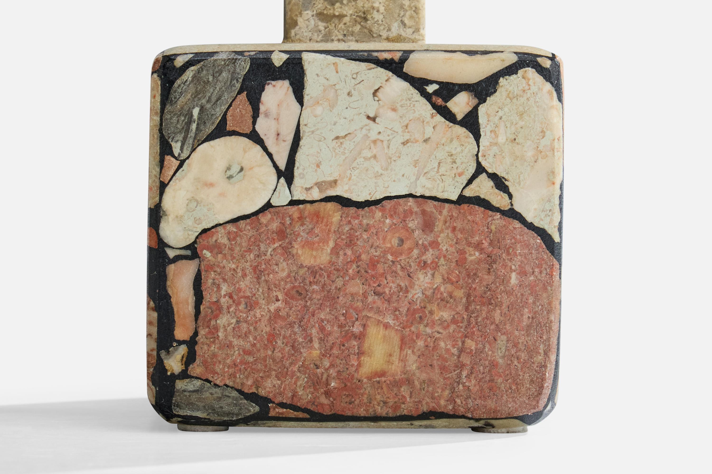 Egon Jakobsson, Lámpara de mesa, Piedra, Suecia, década de 1990 en venta 5
