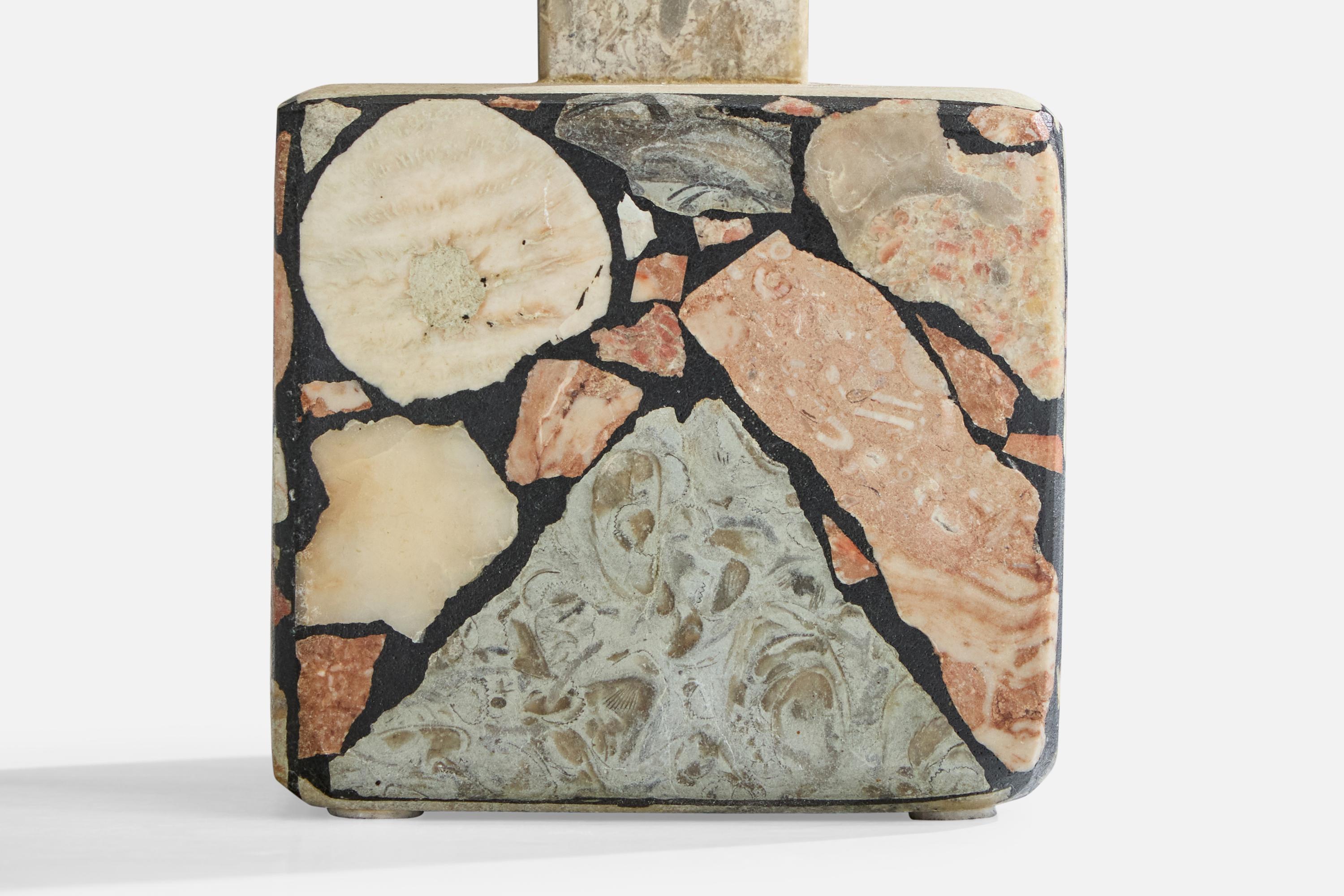 Egon Jakobsson, Lámpara de mesa, Piedra, Suecia, década de 1990 en venta 6