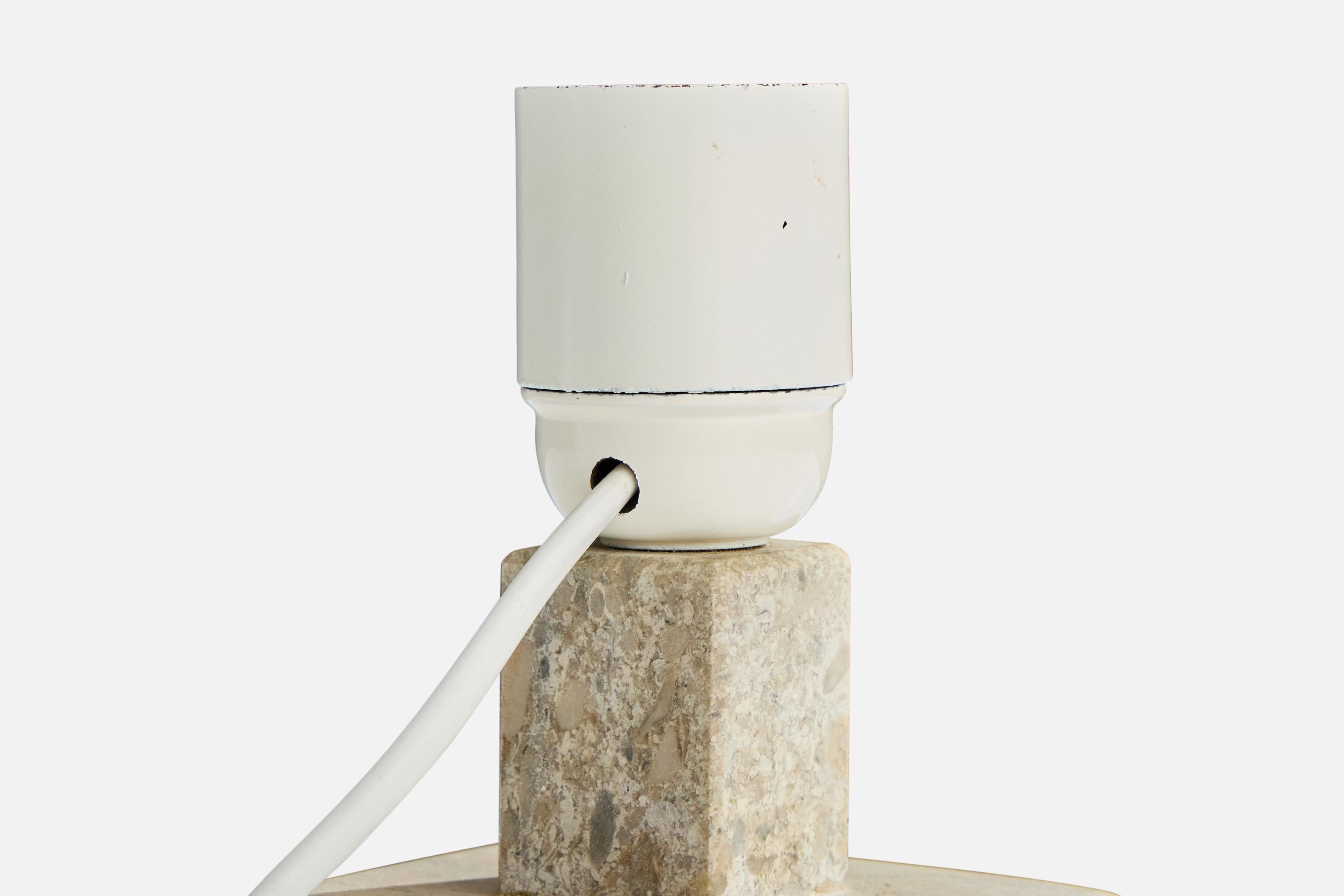 Egon Jakobsson, Lámpara de mesa, Piedra, Suecia, década de 1990 en venta 2