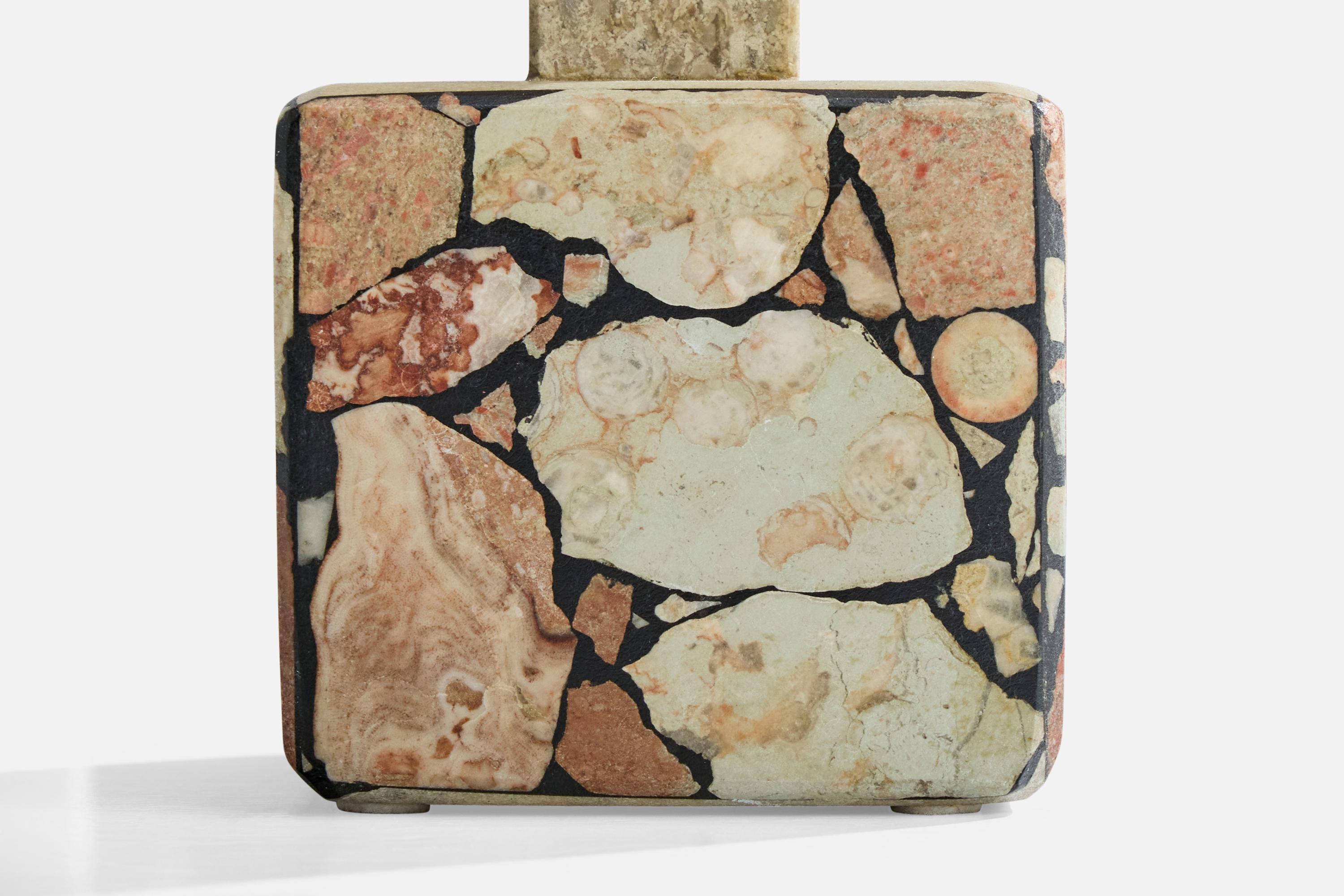 Egon Jakobsson, Lámpara de mesa, Piedra, Suecia, década de 1990 en venta 3