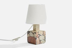 Egon Jakobsson, Lámpara de mesa, Piedra, Suecia, década de 1990