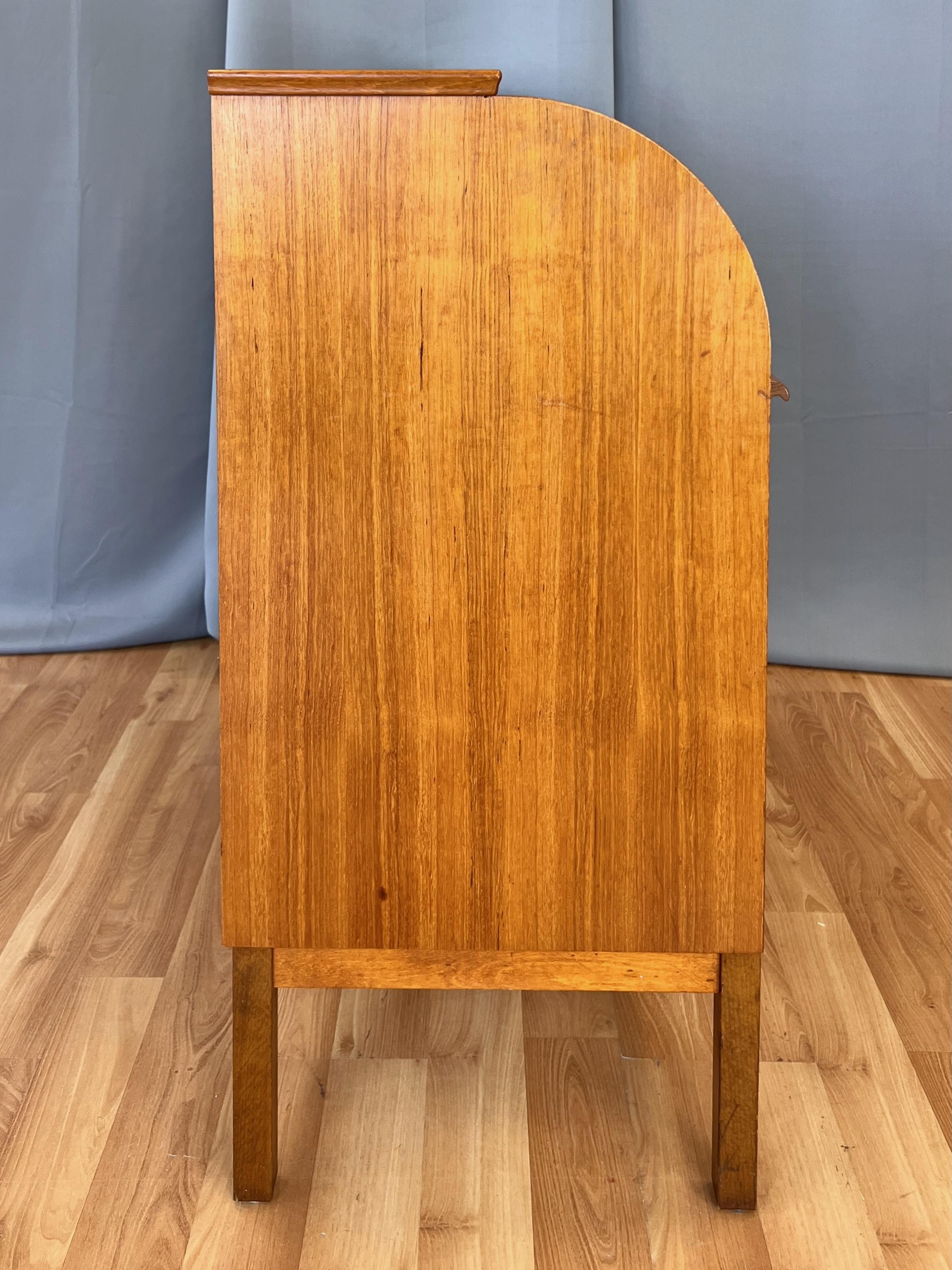 Bureau de secrétaire en teck Egon Ostergaard pour Svensk Mobelindustri, années 1960 10
