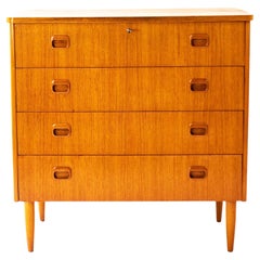 Egon Ostergaard Teak Chest of drawers by SMI Svensk Mobelindustri, 1960s