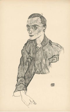 R. Layni, Zeichnungen folio, « One-Year-Volunteer Private » Plaque de Collotype V