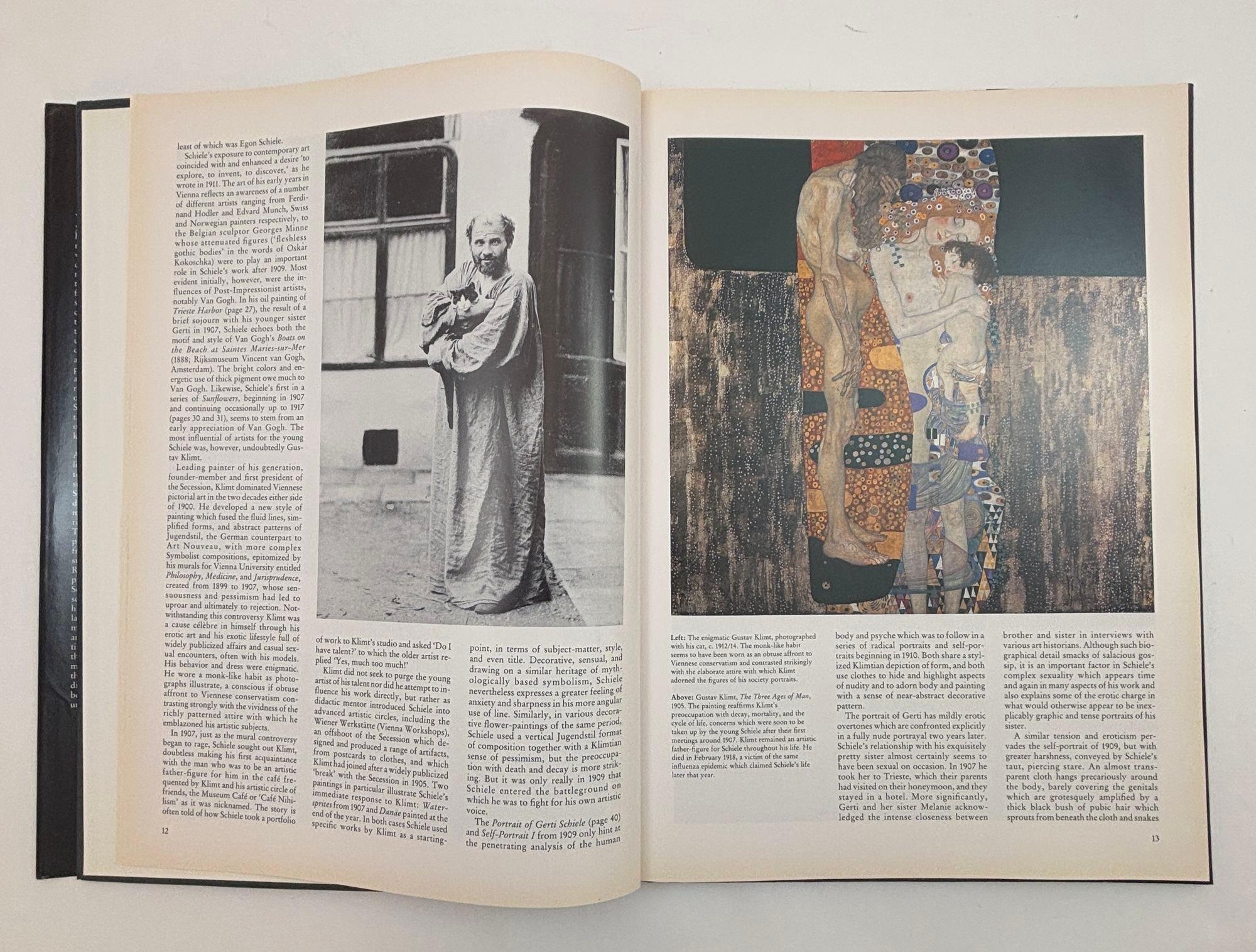 20th Century Egon Schiele Galerie Arnot Hardcover Art Book by Maria Costantino For Sale