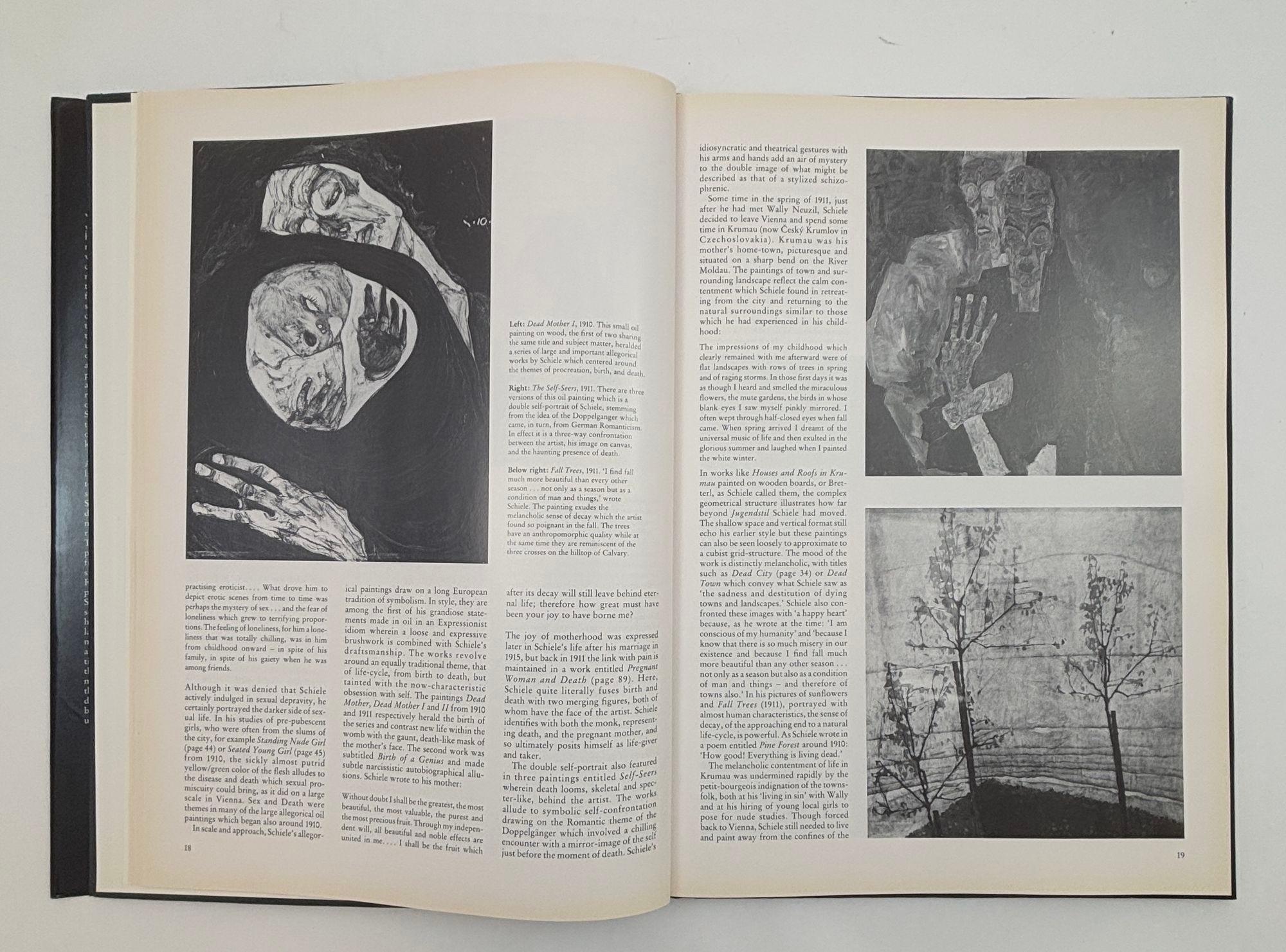 Paper Egon Schiele Galerie Arnot Hardcover Art Book by Maria Costantino For Sale