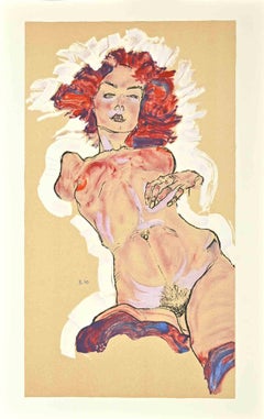 Female Nude  - Lithograph - 2007