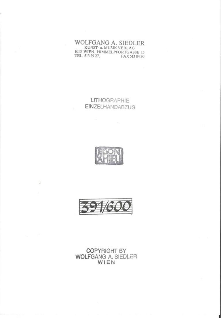 Tree - Lithograph - 1990 - Print by Egon Schiele