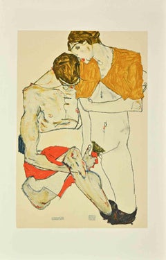 Two Lovers  - Lithograph  - 2007