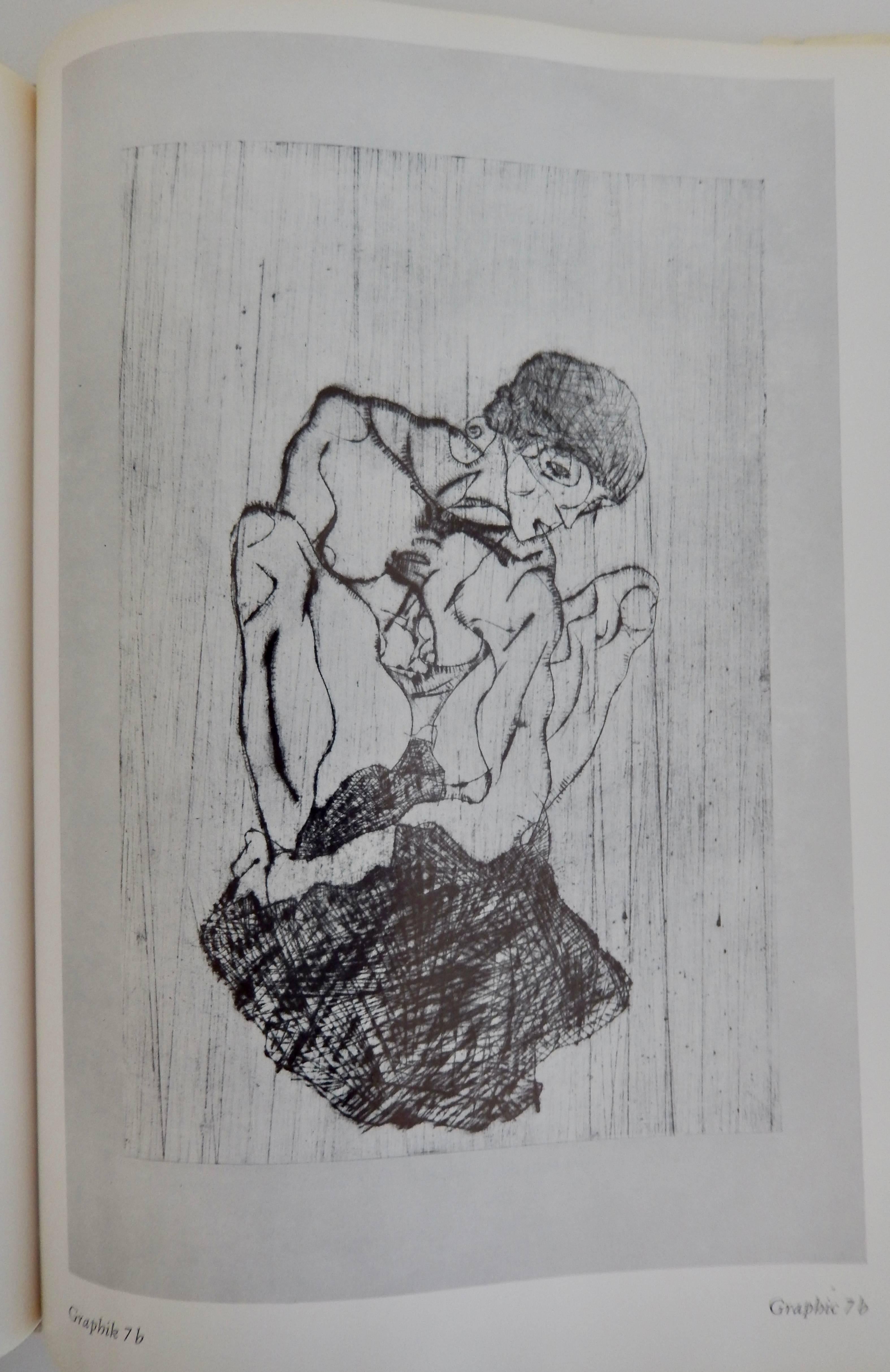 American Egon Schiele, The Graphic Work, Reference Book by Otto Kallir, 1970