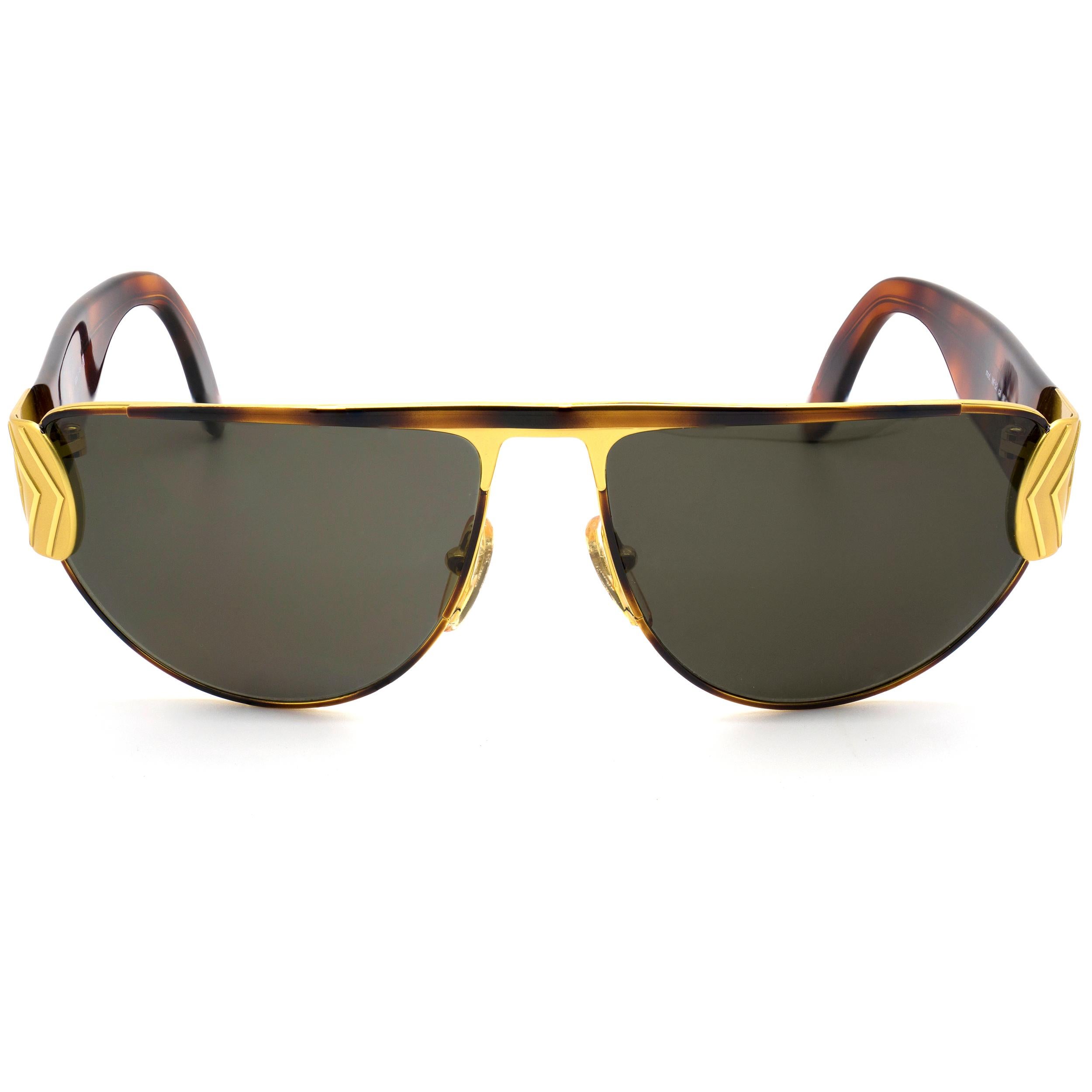 Prince Egon Von Furstenberg sunglasses, made in Italy in the 1980s. 

Before Diane, there was Egon. Egon was a prince from Switzerland and he married Diane and thus made Diane Von Furstenburg a princess. An acclaimed fashion designer, he was a