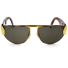 Egon Von Furstenberg aviator sunglasses, Italy 80s