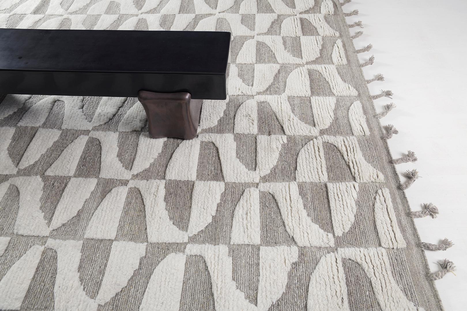 Egret’ features its embossed pile weave boasting elements that form together and create a visually impeccable design scheme. Impactful yet subtly elegant, this fascinating piece is a definite must-have. Sandpiper collection designed in Los Angeles