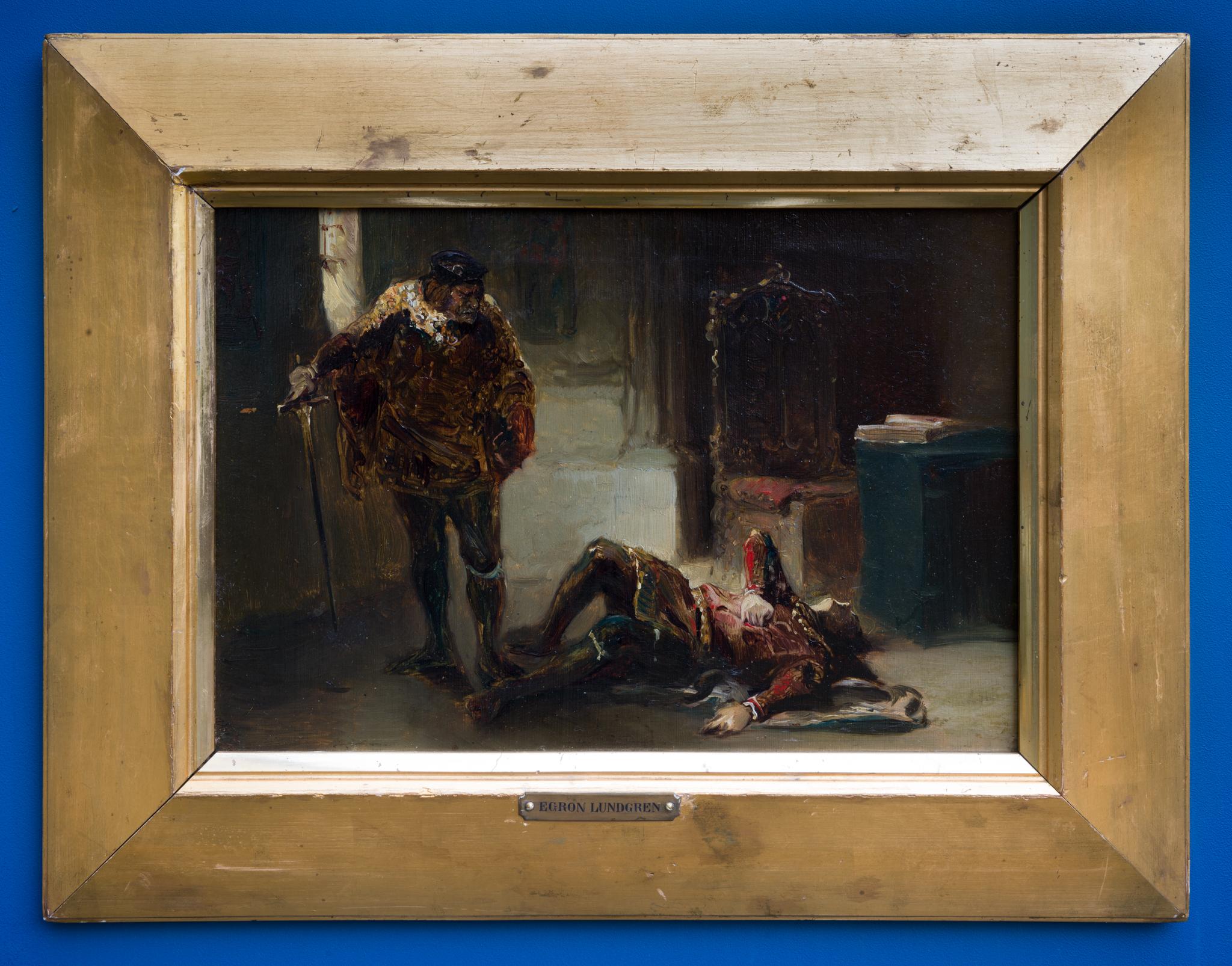 Asesinato de Clarence en la Torre; Escena de Ricardo III, Acto I, Esc. 4 en venta 1