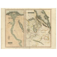 Egypt
Abyssinia – Original Nile Valley and Horn of Africa Maps, c.1817