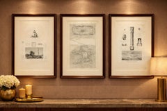 Egypt Architecture & Topography – Denon Voyage Egypt Copper Engravings 1802