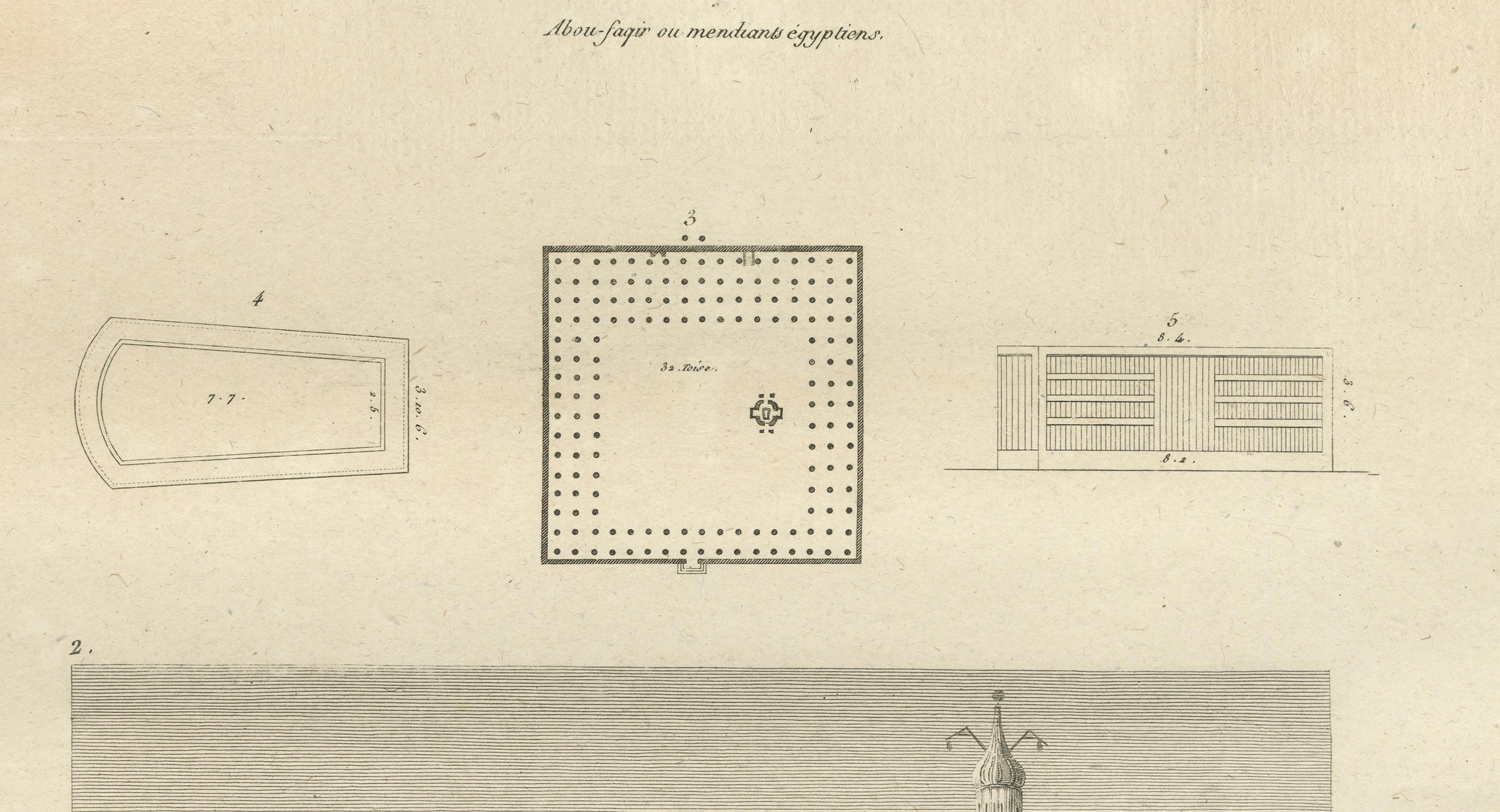 Egypt Architecture & Topography – Denon Voyage Egypt Copper Engravings 1802