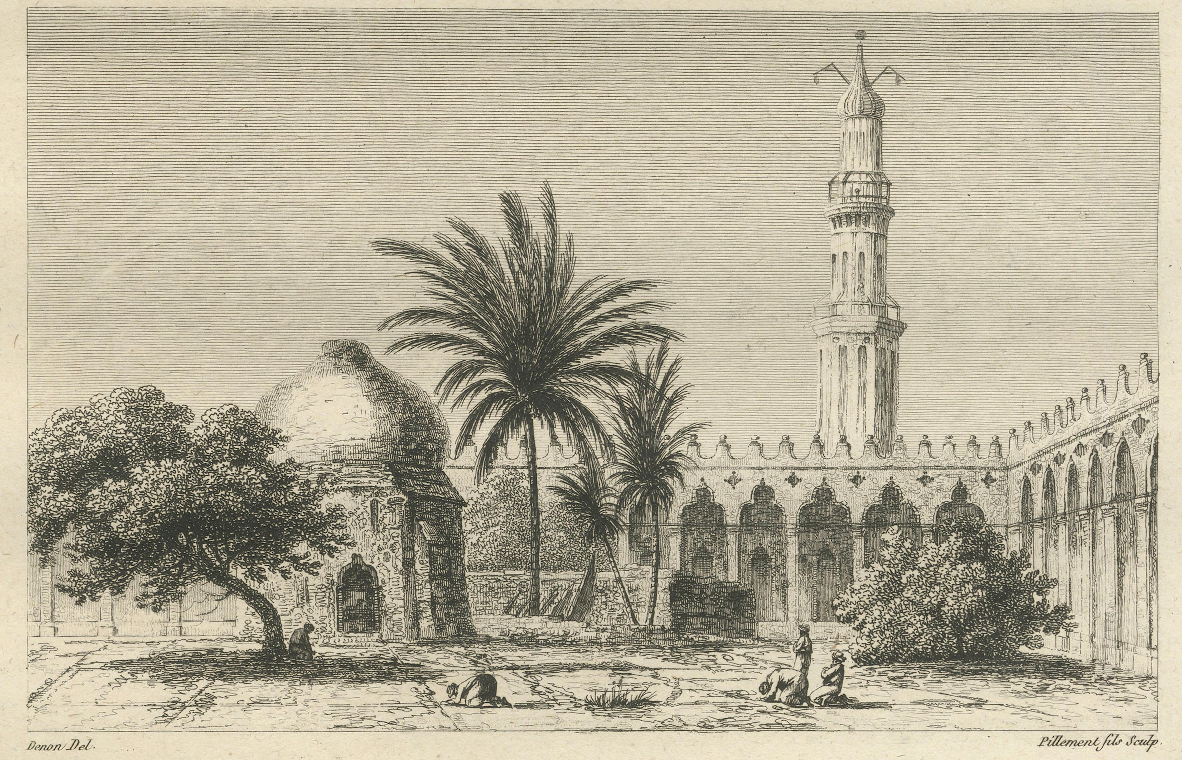 Egypt Architecture & Topography – Denon Voyage Egypt Copper Engravings 1802