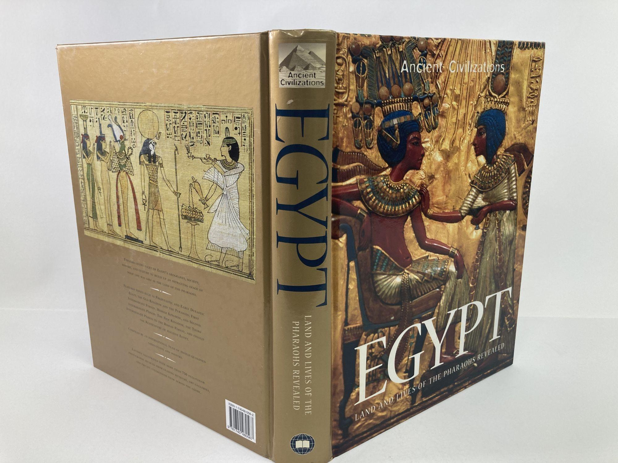 Egypt: Land and Lives of the Pharaohs Revealed Hardcover Book by Cheryl Perry For Sale 9