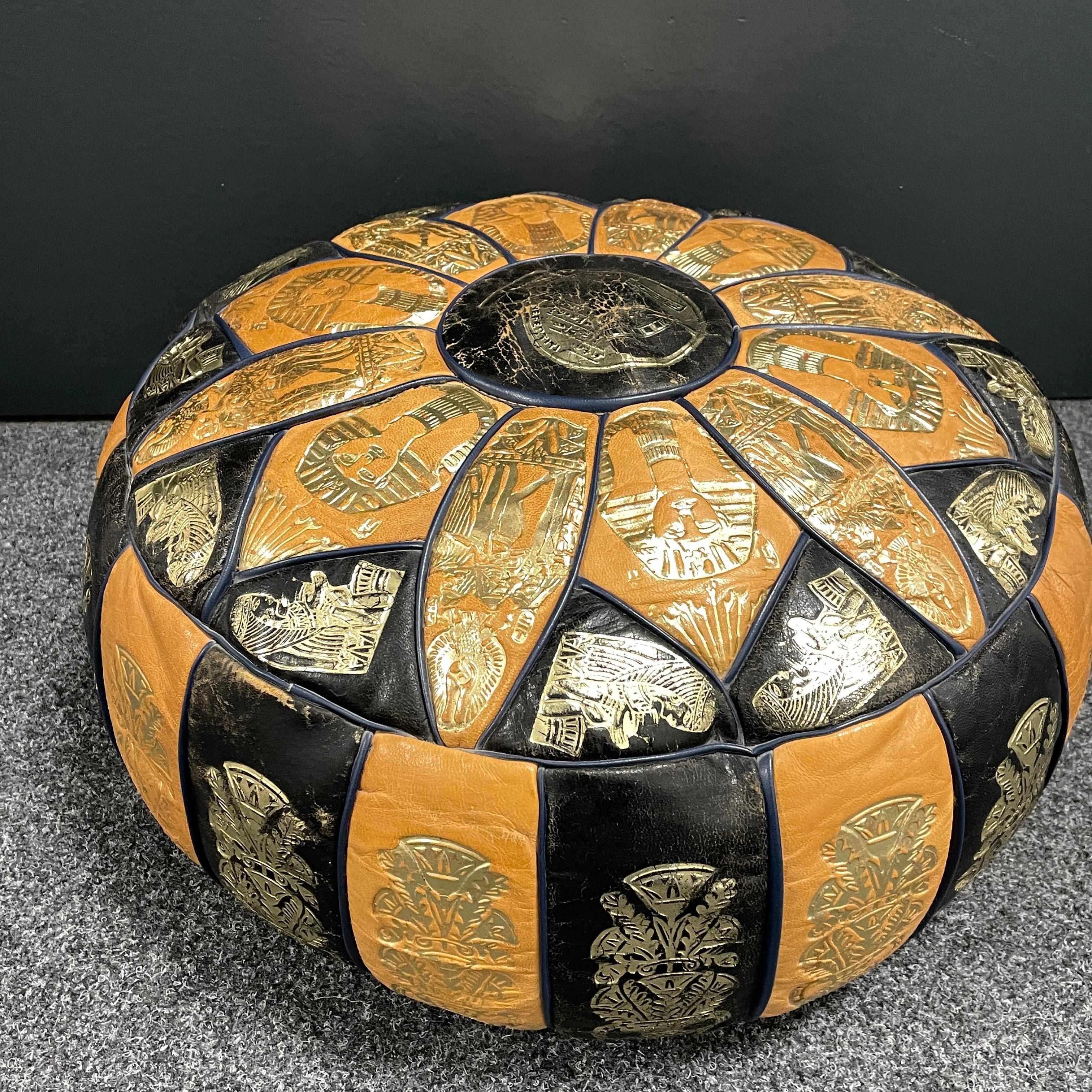 egyptian pouffe