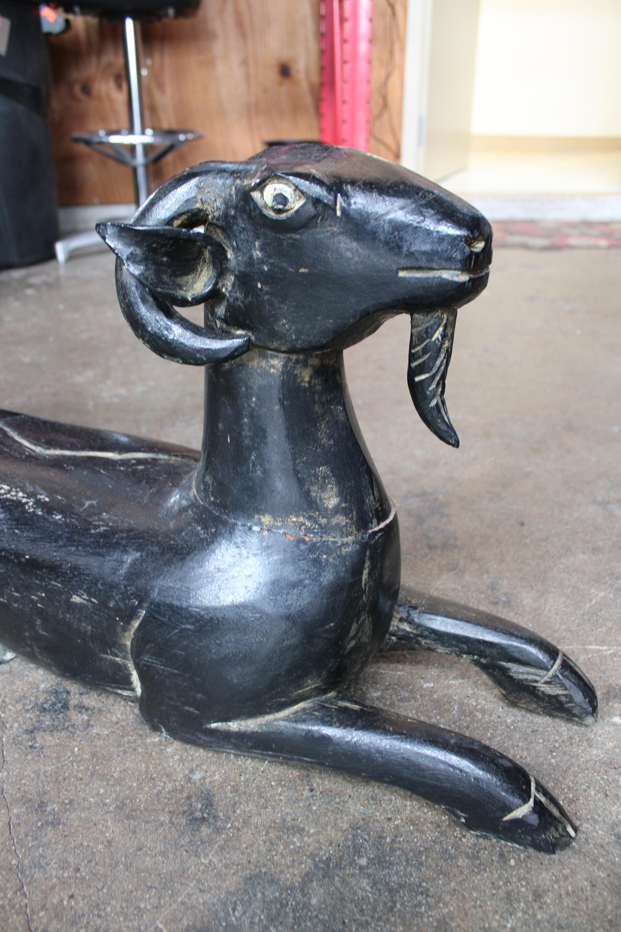 two-headed goat