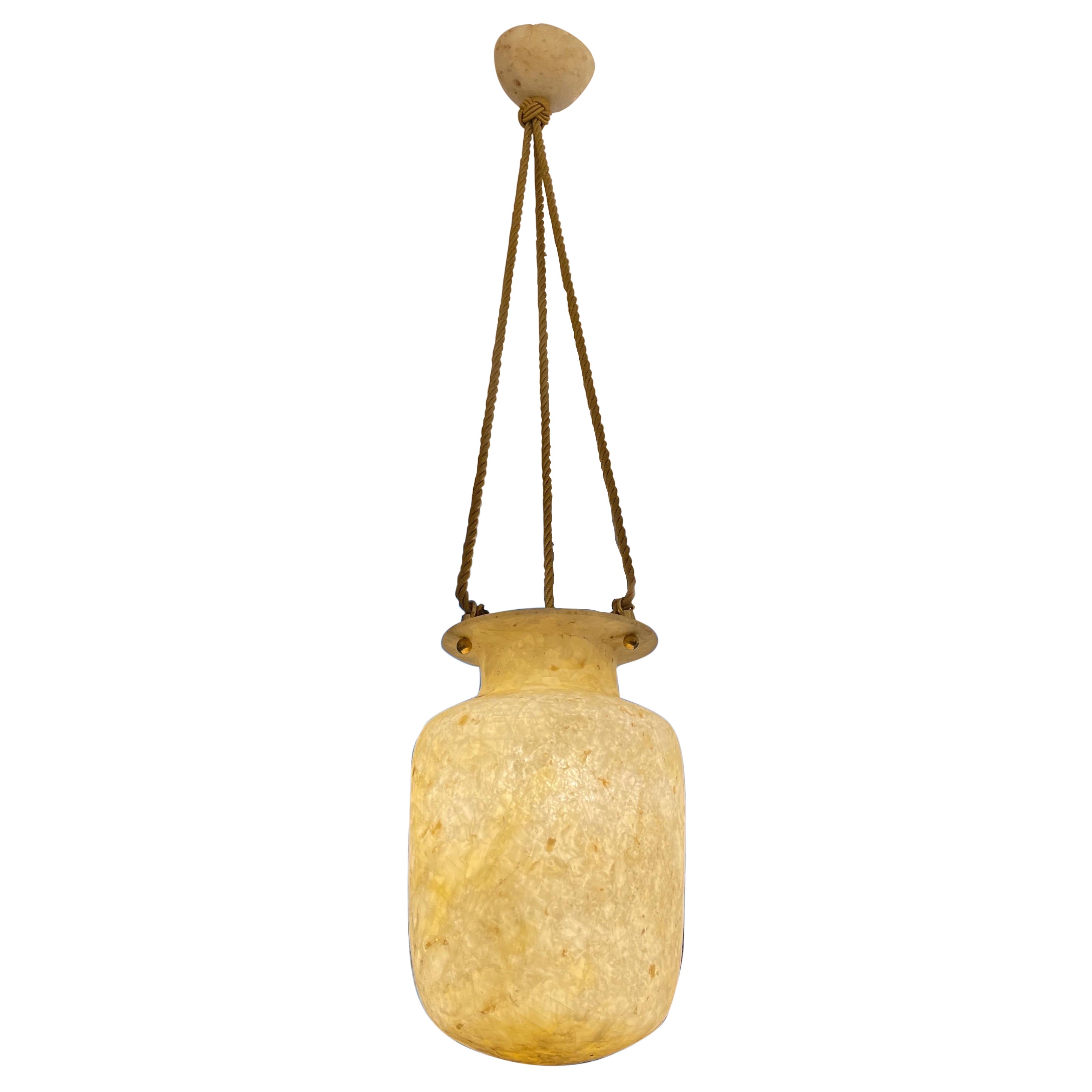 Egyptian Alabaster Amphora, Sweden, 1925