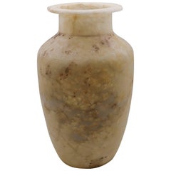 Vase en albâtre égyptien