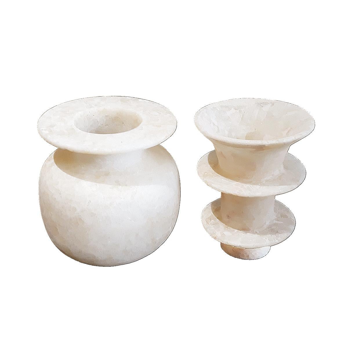 Egyptian Alabaster Vase, Medium 4