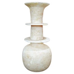 Egyptian Alabaster Vase, Tall
