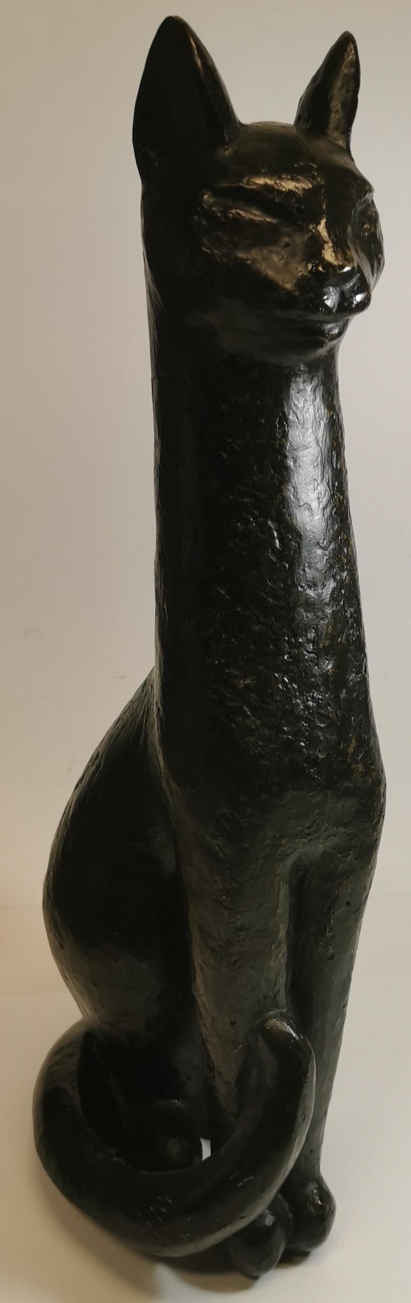 Egyptian Bronze Cat For Sale 5
