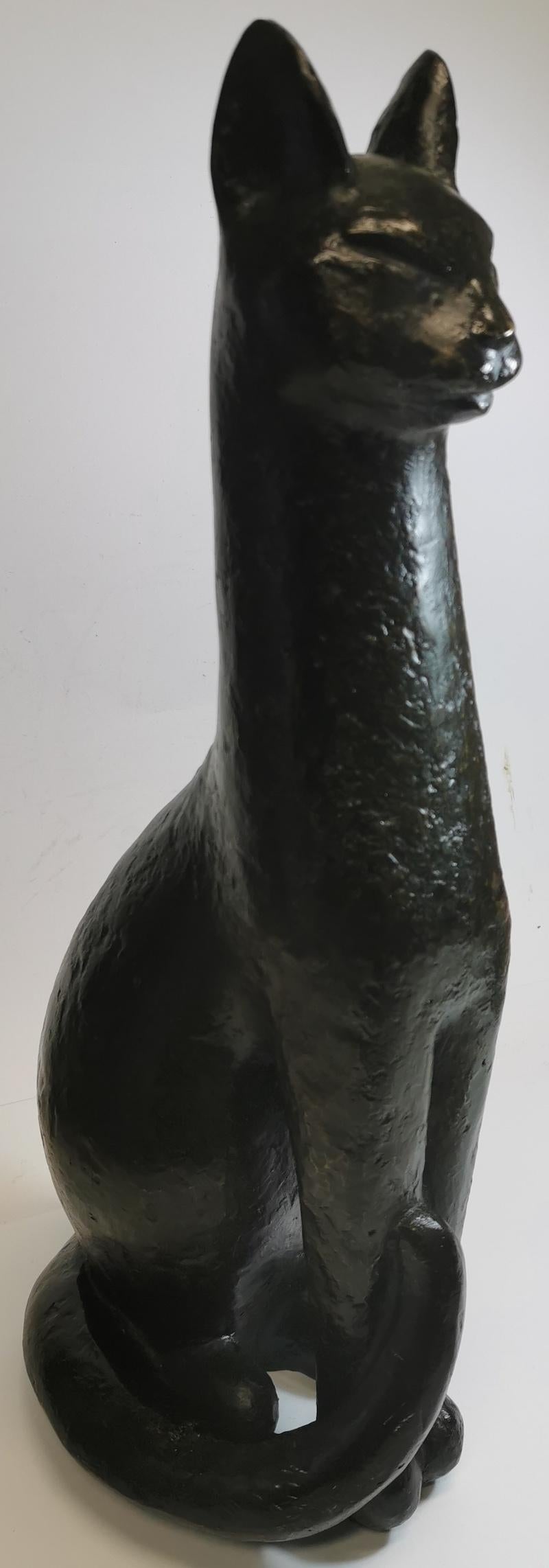 Egyptian Bronze Cat For Sale 3