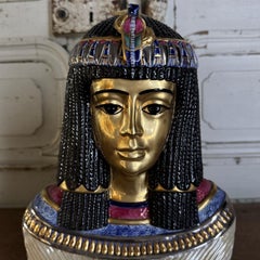 Egyptian Ceramic Sculpture by Edoardo Tasca