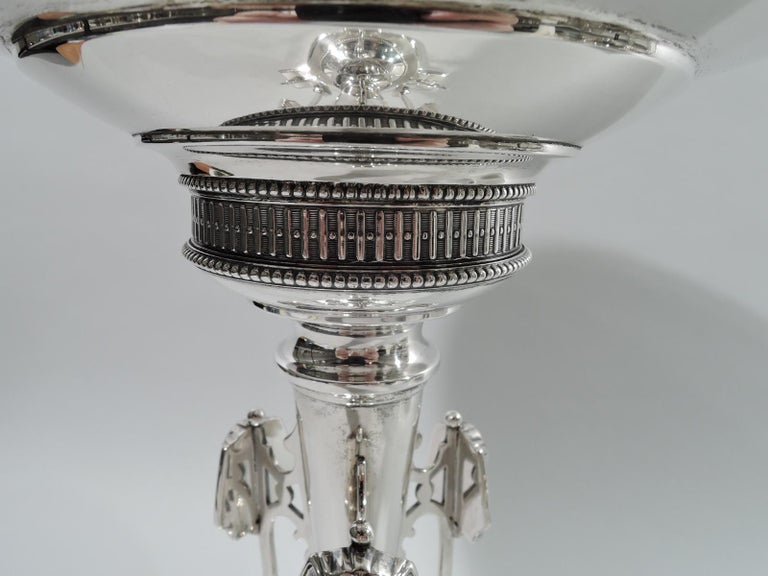 Egyptian Classical Centerpiece Compote by Ball, Black of New York For ...