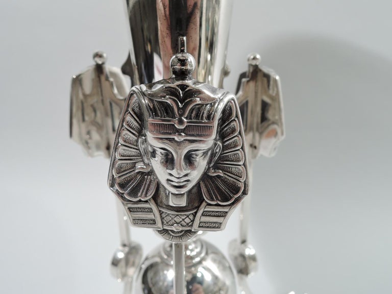 Egyptian Classical Centerpiece Compote by Ball, Black of New York For ...