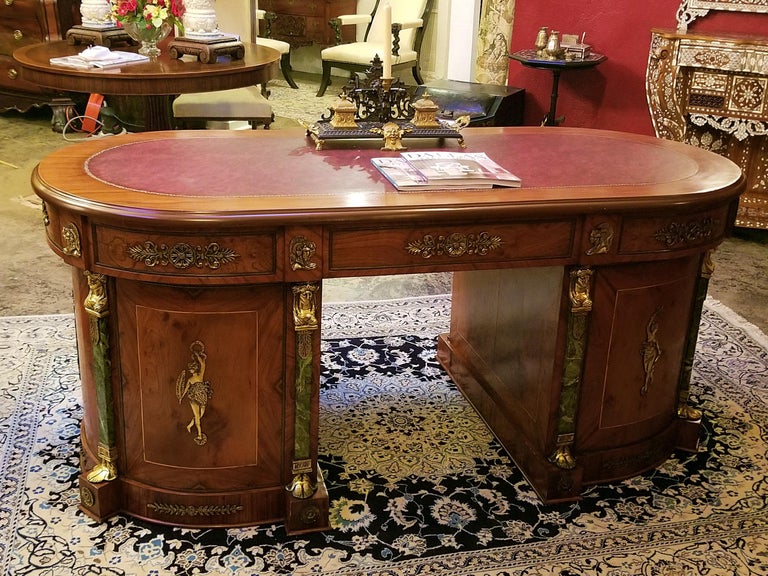 Egyptian Classical Revival Desk at 1stDibs