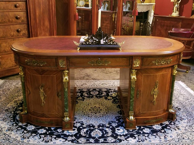 Egyptian Classical Revival Desk at 1stDibs