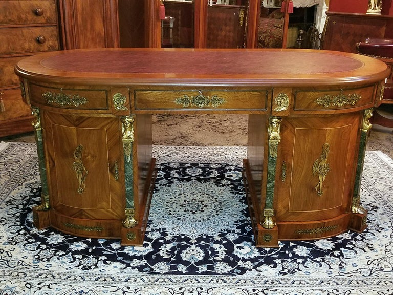 Egyptian Classical Revival Desk at 1stDibs