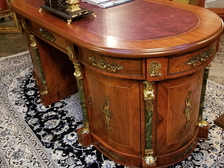 Egyptian Classical Revival Desk at 1stDibs