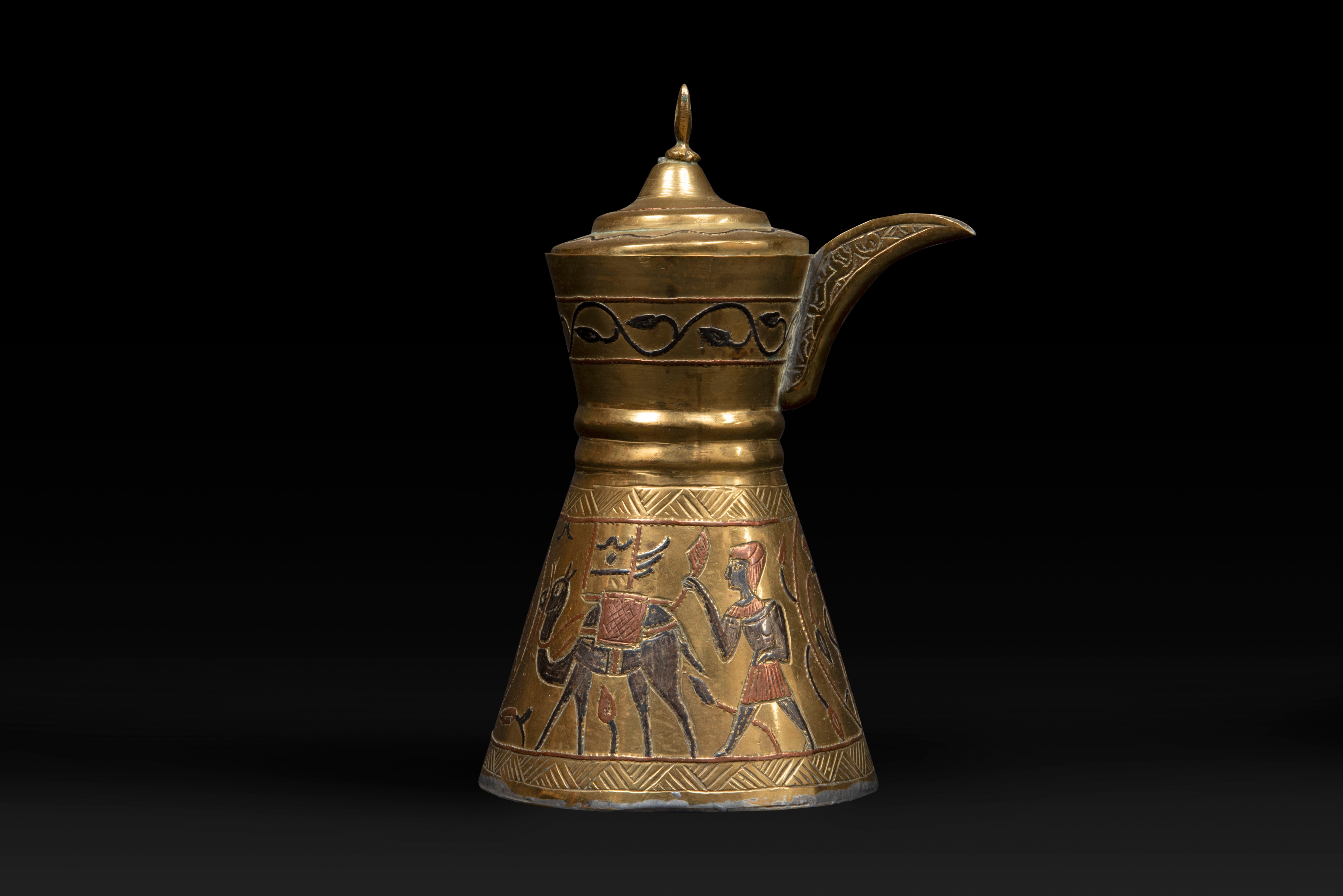Egyptian Dallah Coffee Pot: A Symbol of Hospitality and Cultural Richness For Sale 1