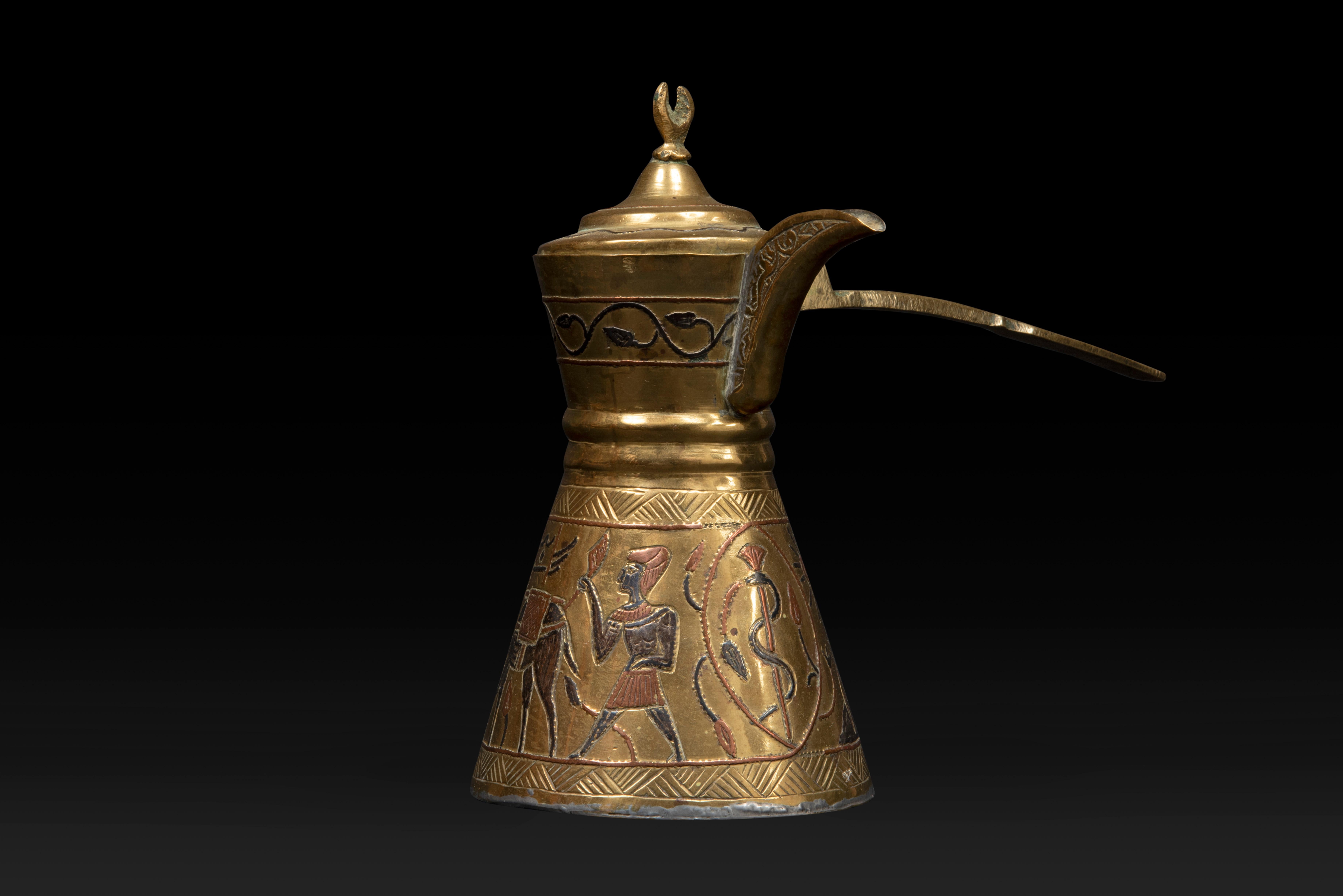 Egyptian Dallah Coffee Pot: A Symbol of Hospitality and Cultural Richness For Sale 2