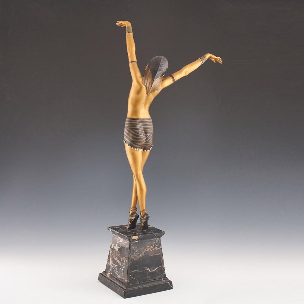 English 'Egyptian Dancer' by Démetre Chiparus For Sale