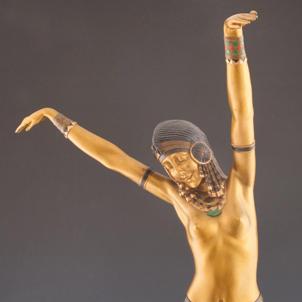 'Egyptian Dancer' by Démetre Chiparus For Sale 2
