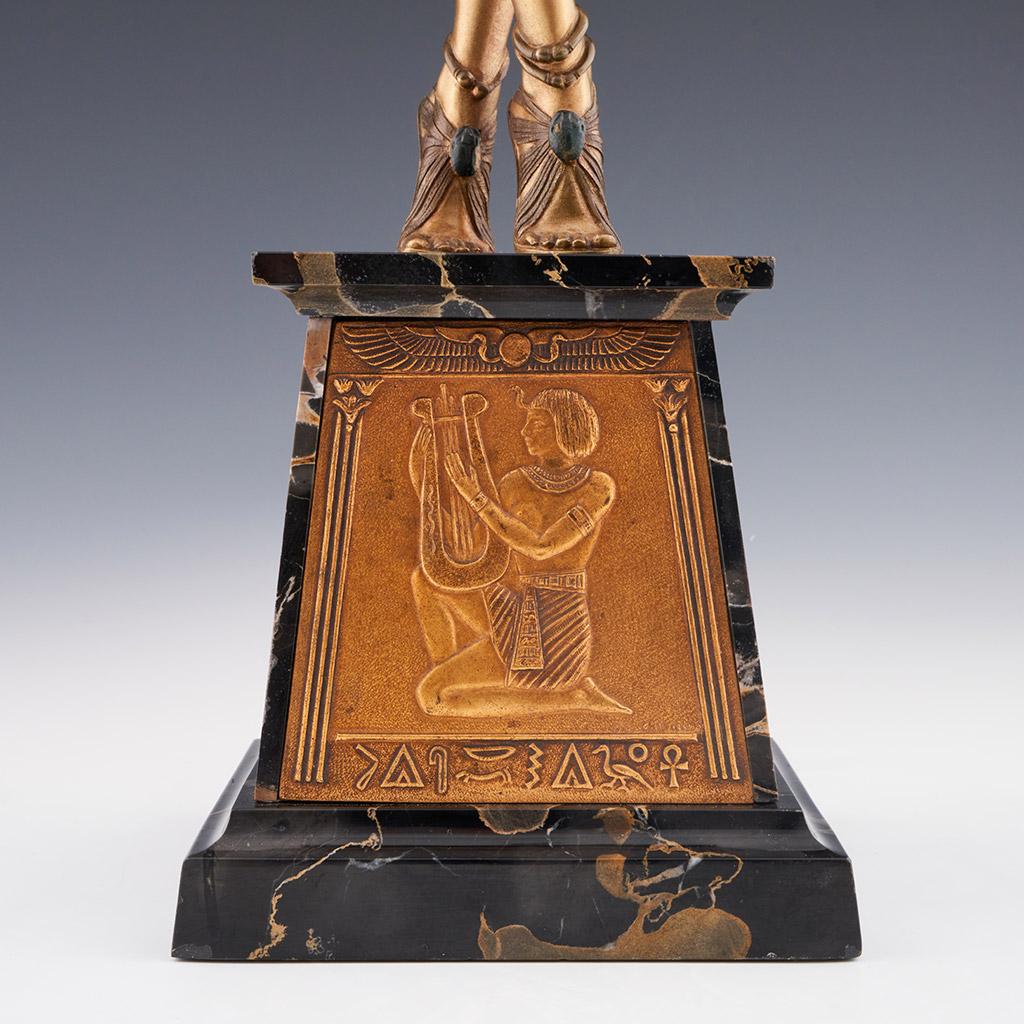 'Egyptian Dancer' Original Bronze Sculpture by Demetre Chiparus 7